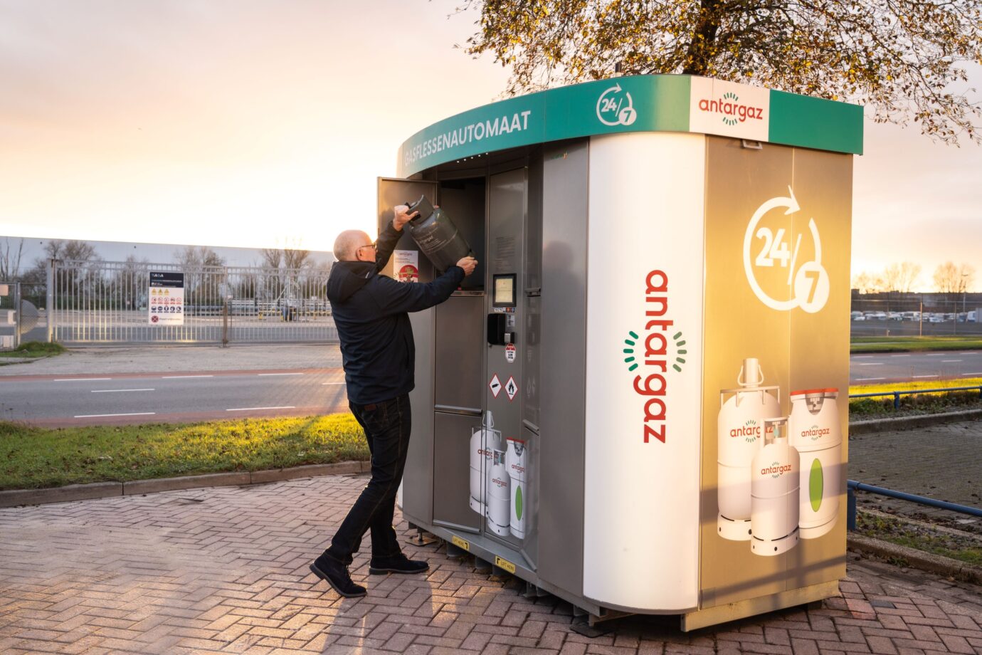 Nieuwe gasflessenautomaat bij TotalEnergies Boekelermeer